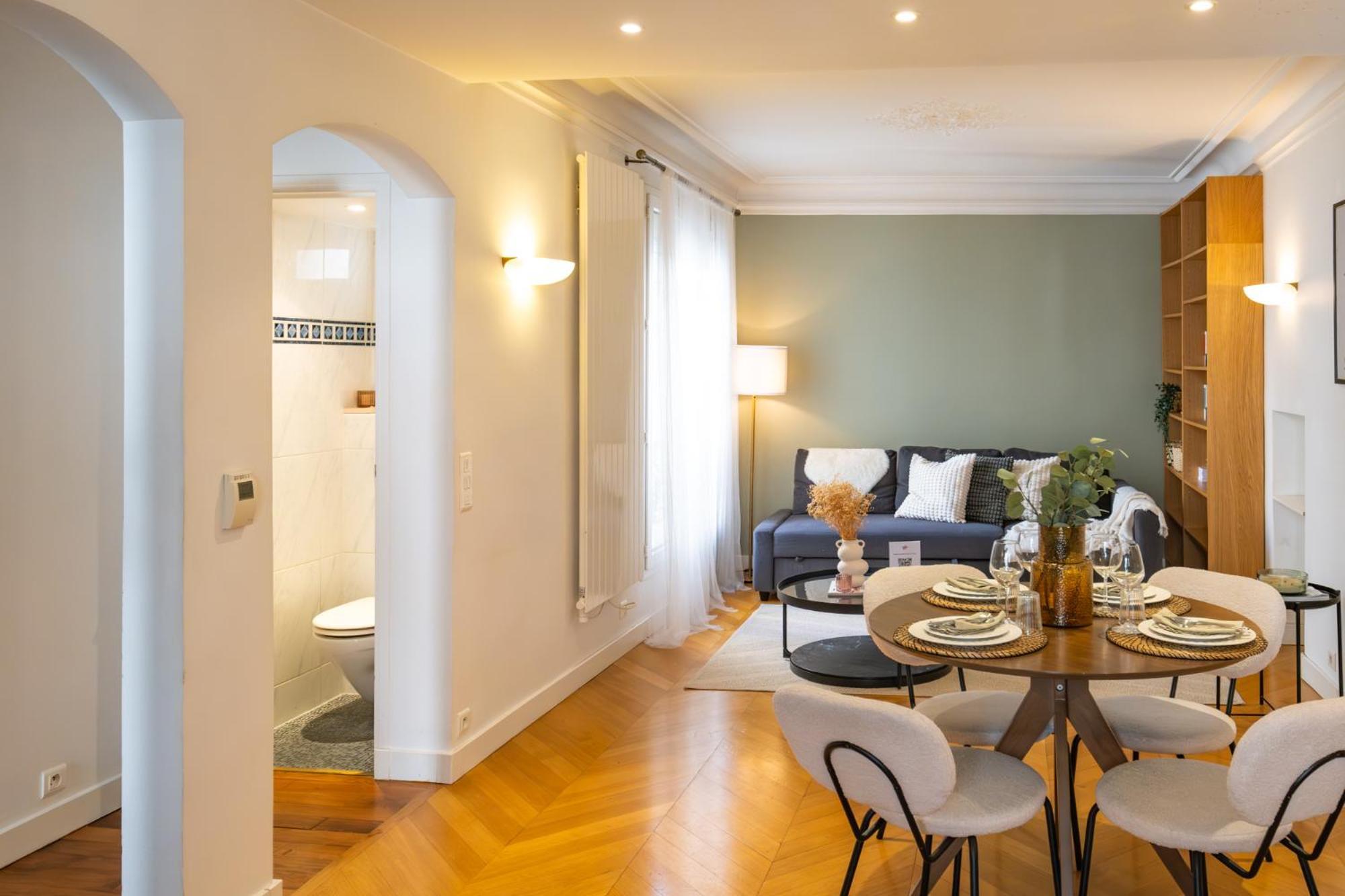 פריז Spacious Apartment For 6 People מראה חיצוני תמונה